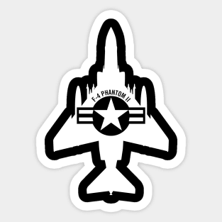 F-4 Phantom II Military Fighter Jet Airplane Sticker